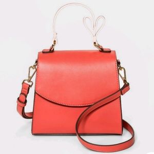 NWT A New Day Valentine/Heart Maori Flower Mini Satchel Handbag